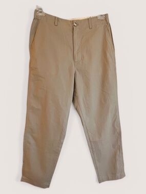 Uniqlo Linen Cotton Tapered Trousers Size Medium NWT